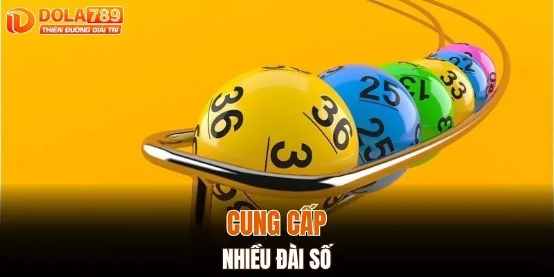 Xổ số DOLA789 cung cấp nhiều đài