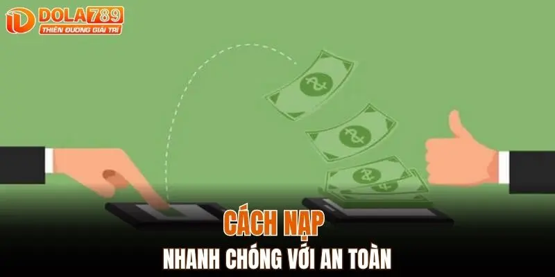 Cách nạp tiền DOLA789 nhanh chóng với an toàn